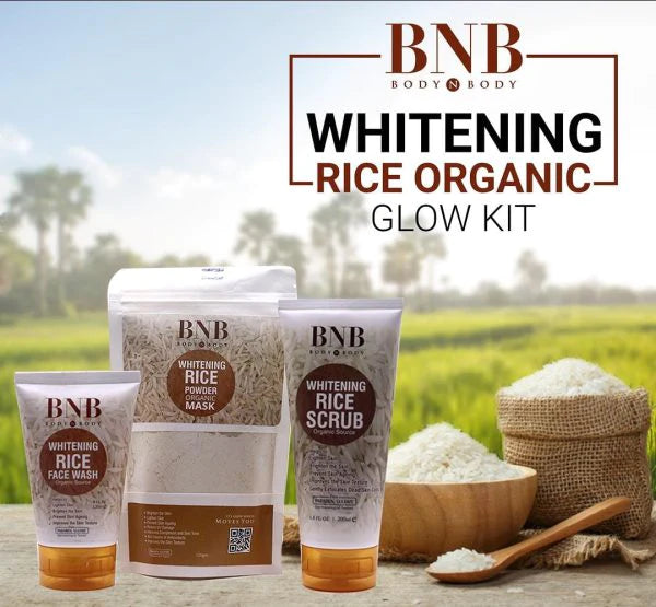Bnb Rice Extract Bright & Glow Kit ♥️